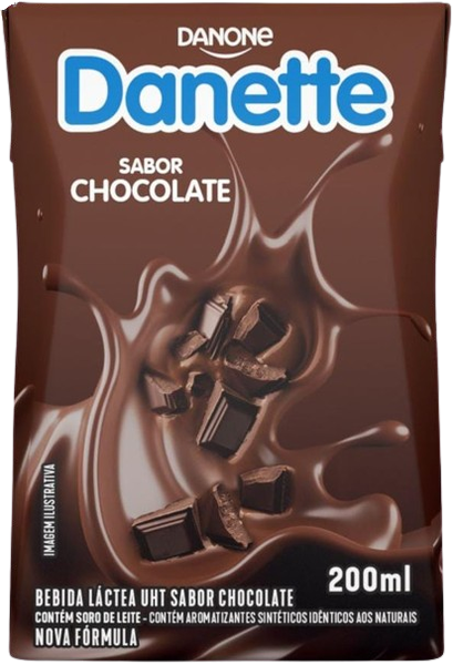BEBIDA LÁCTEA DANETTE CHOCOLATE 200ML