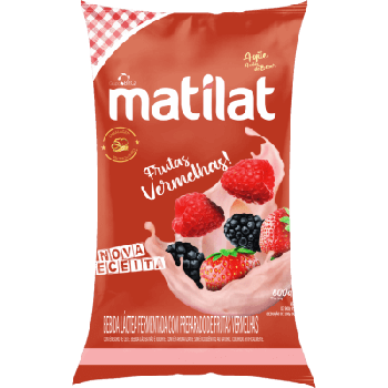 BEBIDA LÁCTEA MATILAT FRUTAS VERMELHAS 800G