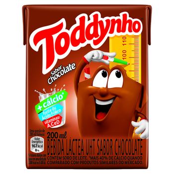 BEBIDA LÁCTEA TODDYNHO CHOCOLATE 200ML