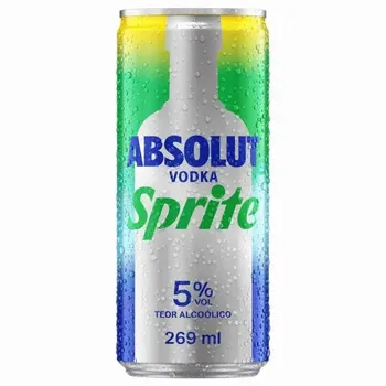 BEBIDA MISTA ABSOLUT SPRITE LATA 269ML
