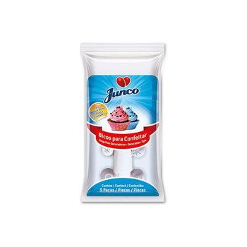 BICO P/CONFEITAR JUNCO C/9