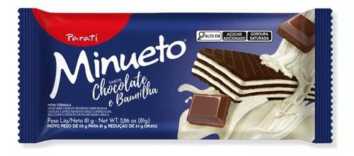 BISC MINUETO WAFER 81G CHOC/BAUNILH