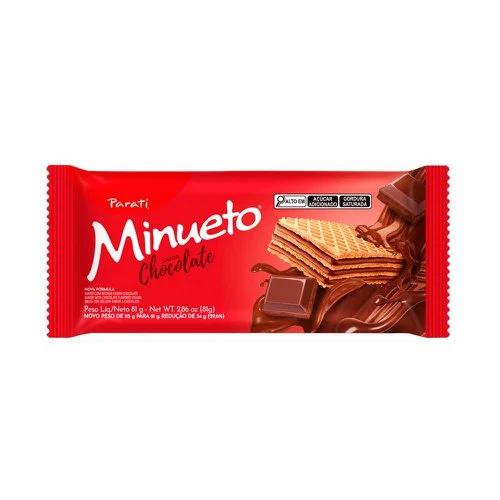 BISC MINUETO WAFER 81G CHOCOLATE