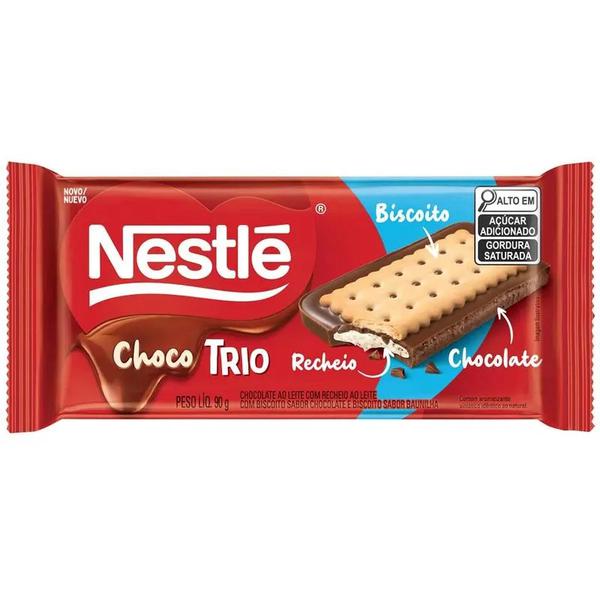 BISC NESTLE 90G CHOCOTRIO LEITE