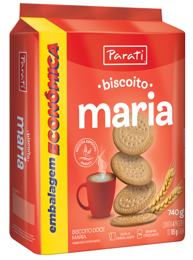 BISCOITO MARIA PARATI 740G