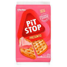 BISCOITO PIT STOP SABOR PRESUNTO 137G