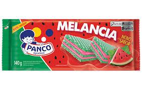 BISCOITO WAFER PANCO SABOR MELANCIA 140G