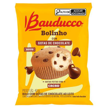 BOLO BAUDUCCO COM GOTAS CHOCOLATE 40G