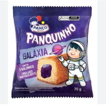BOLO PANCO PANQUINHO 70G GALAXIA
