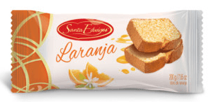 BOLO STA EDWIGES 200G LARANJA