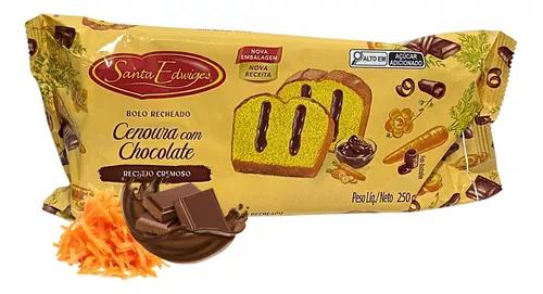 BOLO STA EDWIGES RECH 250G CEN/CHOC
