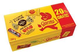 BOMBOM GAROTO 250G SORTIDOS 20% DES