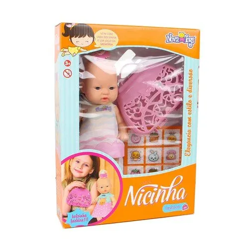 BONECA NICINHA FASHION NOVA TOYS