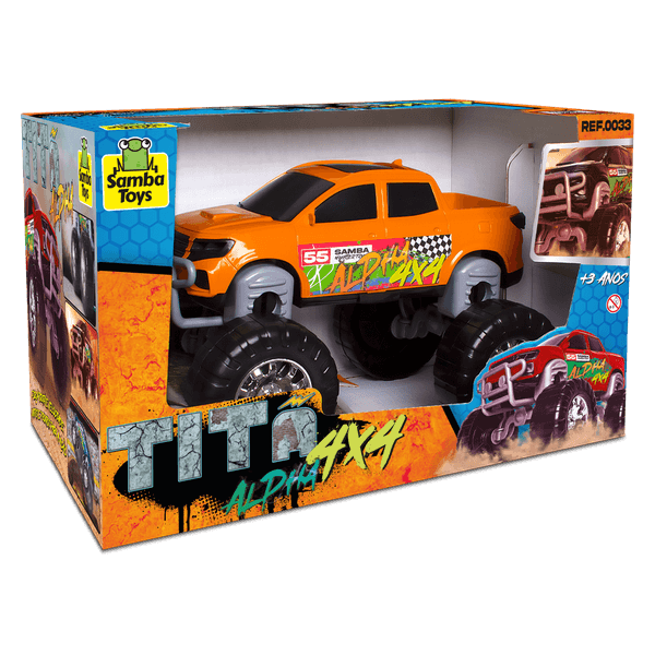 CARRO PICK UP TITÃ ALPHA SAMBA TOYS