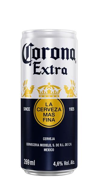 CERVEJA CORONA EXTRA LATA 269ML