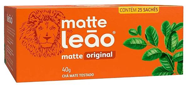CHA LEAO MATTE SC 40G C/25 NATURAL