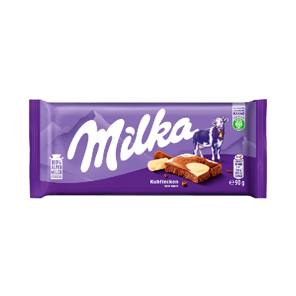 CHOC MILKA 90G HAPPY COWS