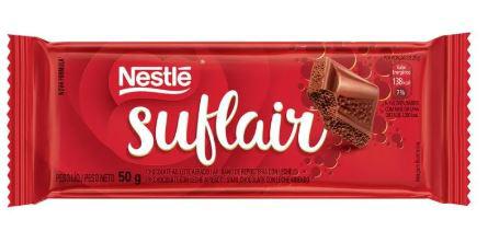 CHOCOLATE NESTLÉ SUFLAIR AO LEITE 50G