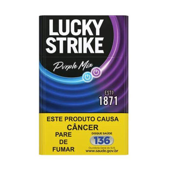 CIGARRO LUCKY STRIKE BOX PURPLE MIX
