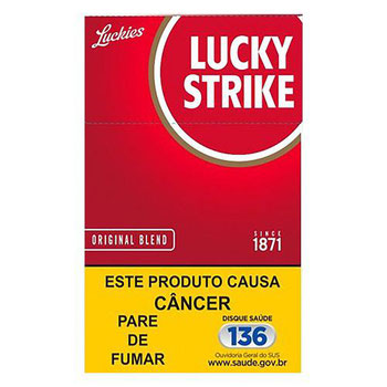 CIGARRO LUCKY STRIKE BOX RED