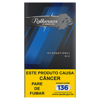 CIGARRO ROTHMANS BOX INTERNATIONAL BLUE