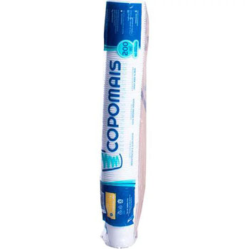 COPO DESC COPOMAIS BCO 200ML C/100