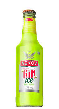 COQUETEL ASKOV GIN 275ML MACA VERDE