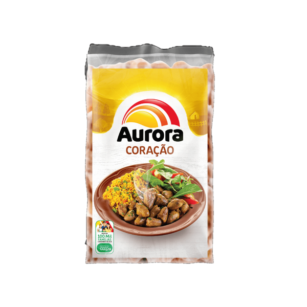 AVE FRANGO AURORA 1KG CORACAO