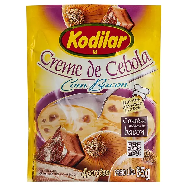 CREME DE CEBOLA COM BACON KODILAR 65G