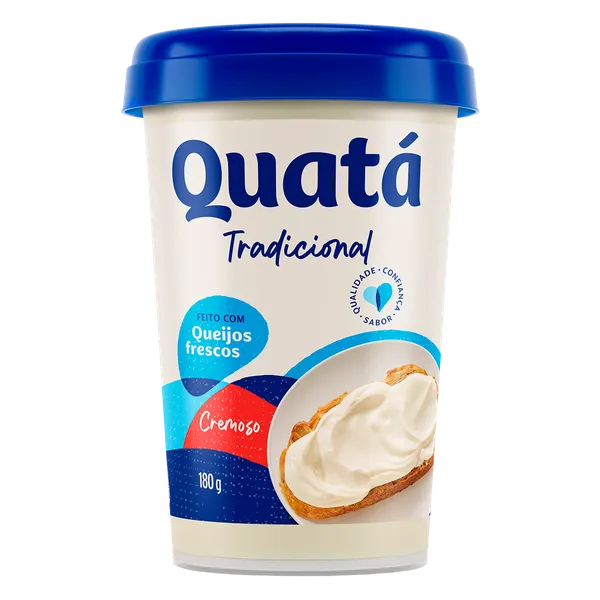 CREME DE QUEIJO QUATÁ TRADICIONAL 180G