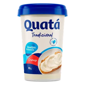 CREME DE QUEIJO QUATÁ TRADICIONAL 180G