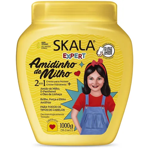 CREME DE TRATAMENTO SKALA AMIDINHO DE MILHO 1KG