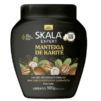 CREME DE TRATAMENTO SKALA MANTEIGA DE KARITÉ 1KG