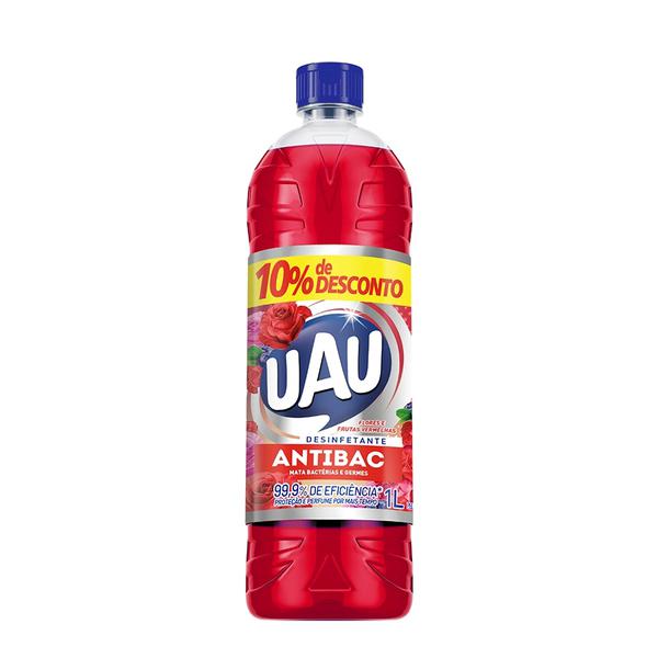 DESINF UAU ANTIBAC 1L FL/FR VERM 10