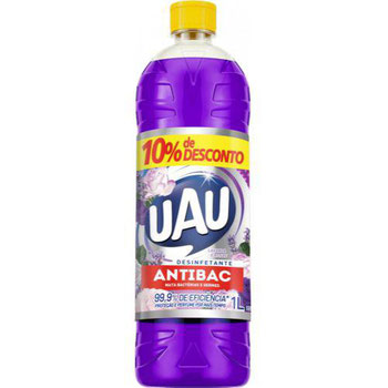 DESINF UAU ANTIBAC 1L LAV/ROSAS 10%