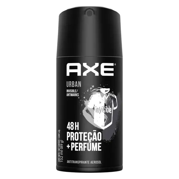 DESODORANTE AEROSOL AXE URBAN 152ML