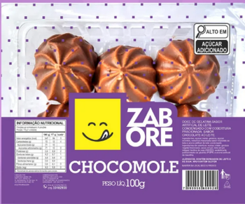 DOCE CHOCOMOLE ZABORE 100G