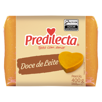 DOCE LEITE PREDILECTA 400G BLOCO