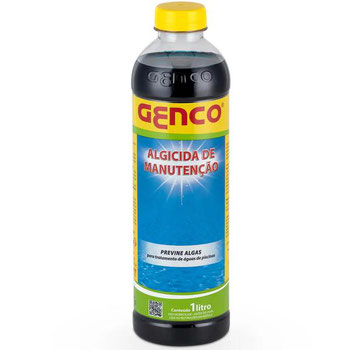 ELIMINA ALGAS GENCO ALGICIDA DE MANUTENÇÃO 1L