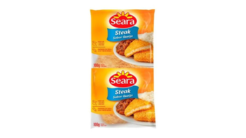 EMPANADO STEAK DE FRANGO SABOR QUEIJO SEARA 100G