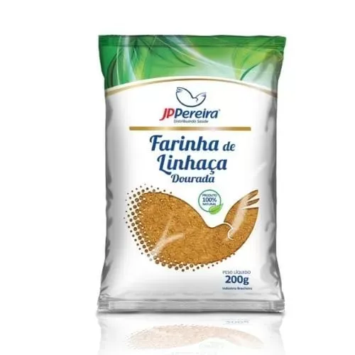 FARINHA DE LINHAÇA DOURADA JP PEREIRA 200G