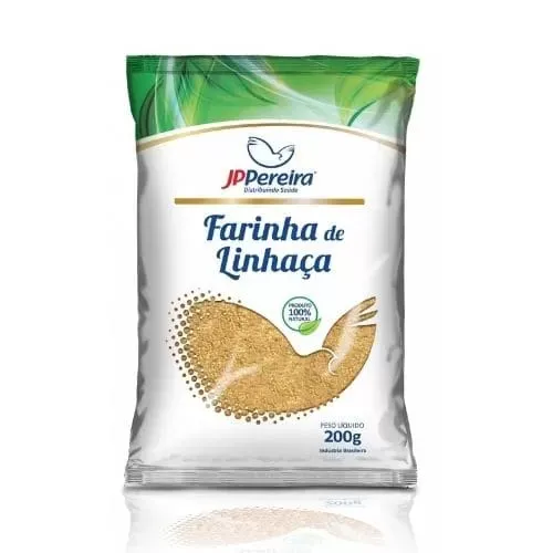FARINHA DE LINHAÇA JP PEREIRA 200G