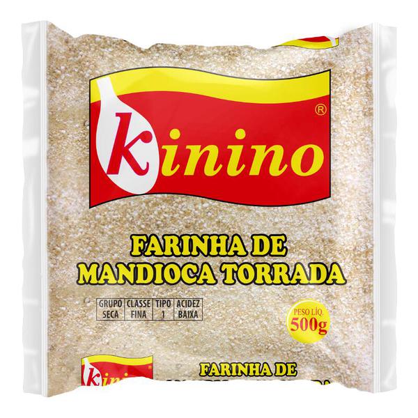 FARINHA DE MANDIOCA TORRADA KININO 500G