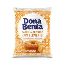 FARINHA DE TRIGO COM FERMENTO DONA BENTA 1KG