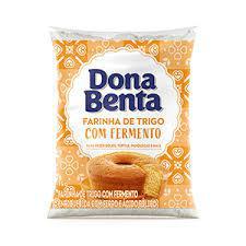 FARINHA DE TRIGO COM FERMENTO DONA BENTA 1KG