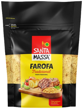 FAROFA DE MANDIOCA SANTA MASSA TRADICIONAL 200G