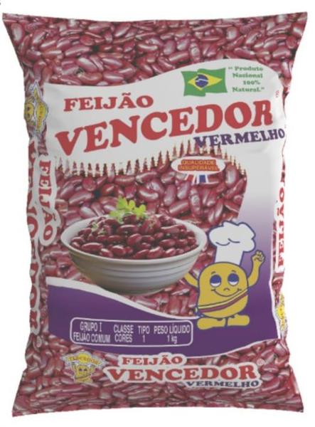 FEIJÃO VERMELHO VENCEDOR 1KG