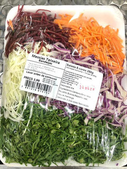FLV SALADA 5 CORES 250G DIVERSOS