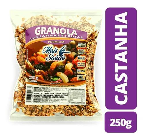 GRANOLA MARPA 250G CASTANHA/FRUTAS