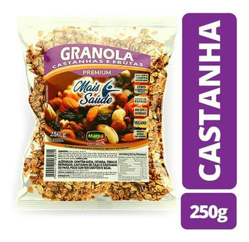 GRANOLA MARPA 250G CASTANHA/FRUTAS